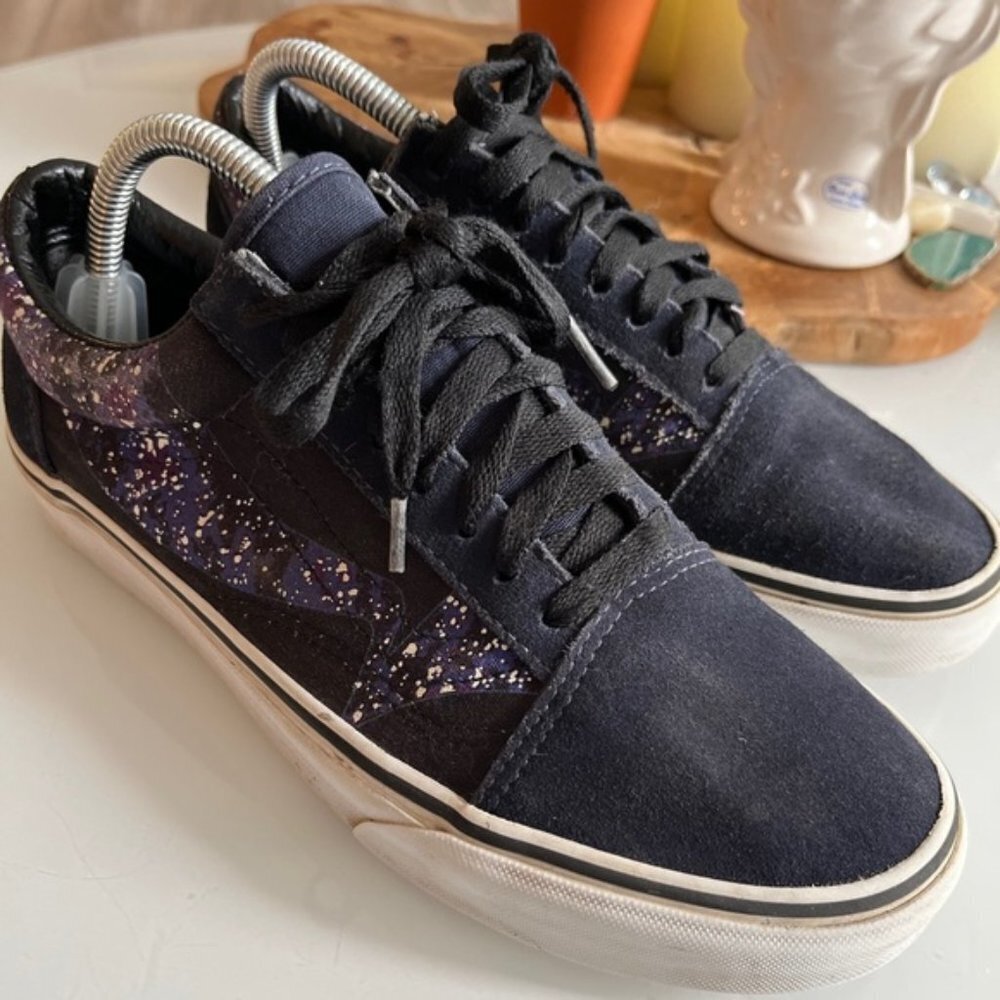 Vans Galaxy Black Navy Sneakers